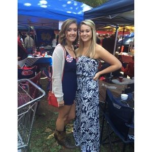 Lilly Pulitzer strapless jumpsuit!! Worn Once!